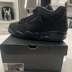 Air Jordan Retro Jordan 4 Black Cat 2025 Size 11 