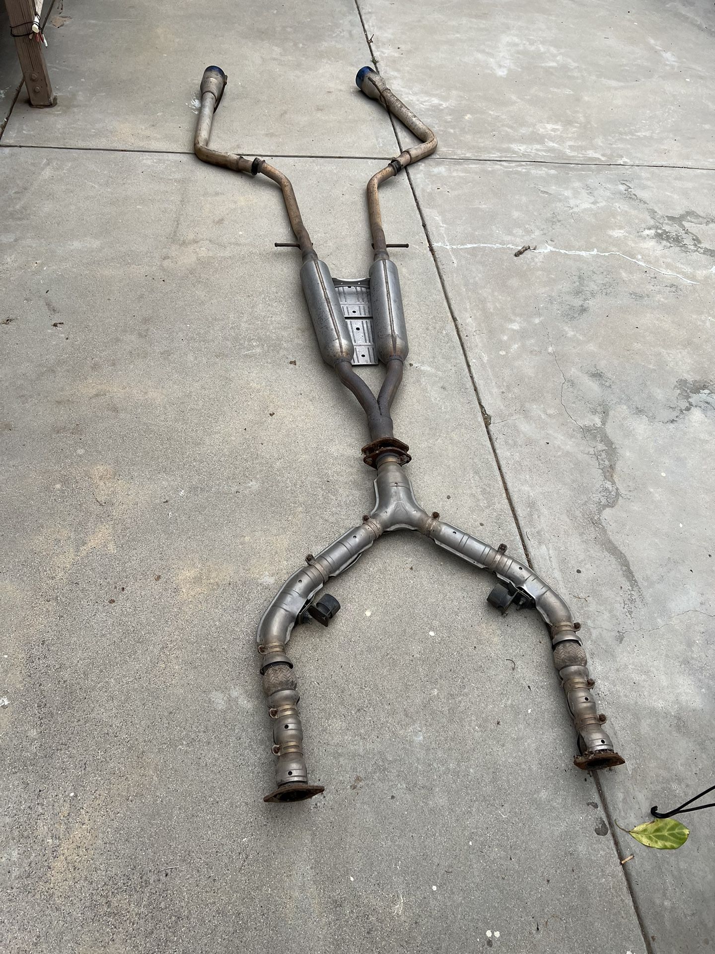 G37 sedan Full Exhaust With Muffler Delete