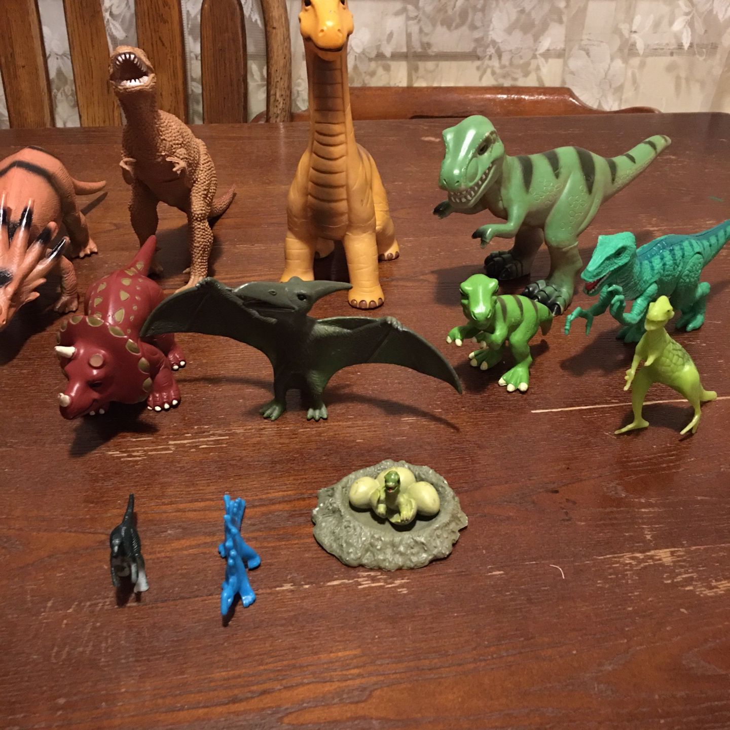 Variety Of Dinosaur Figures