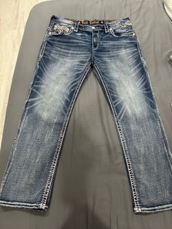 Mens Rock Revival Jeans