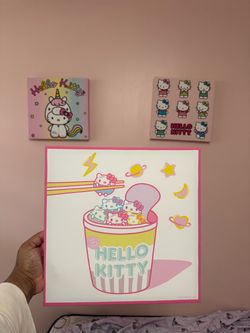Hello kitty canvas