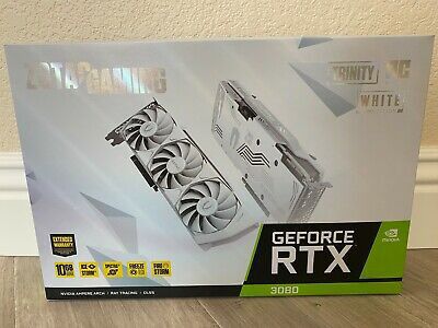 ZOTAC GeForce RTX 3080 Trinity OC White Edition 10GB GDDR6X