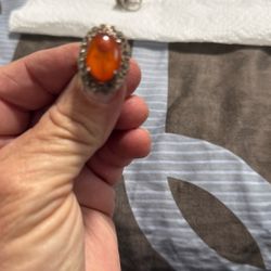 Anillo Vintage Silver 925 / Piedra Original 