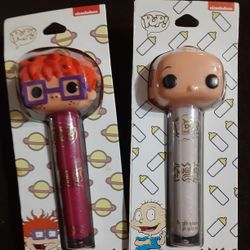 Funko Pop Rugrats Tommy And Chuckie High Shine Lip Gloss $15 Total For Both