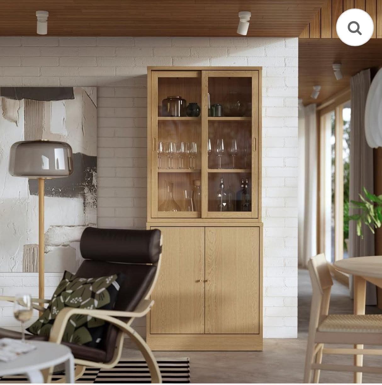 Large storage cabinet , with shelves , kitchen pantry , free standing with doors , t-11