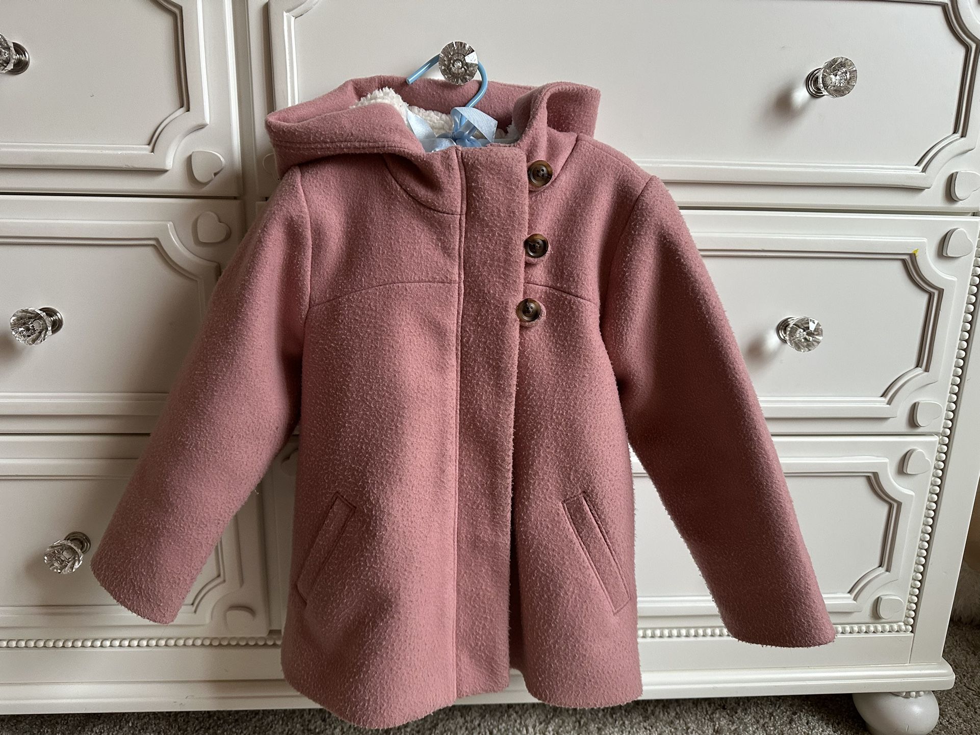 T4 Toddler Girls Pink Old Navy Petticoat Jacket