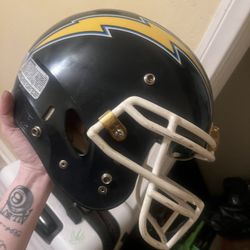 Chargers football helmet 