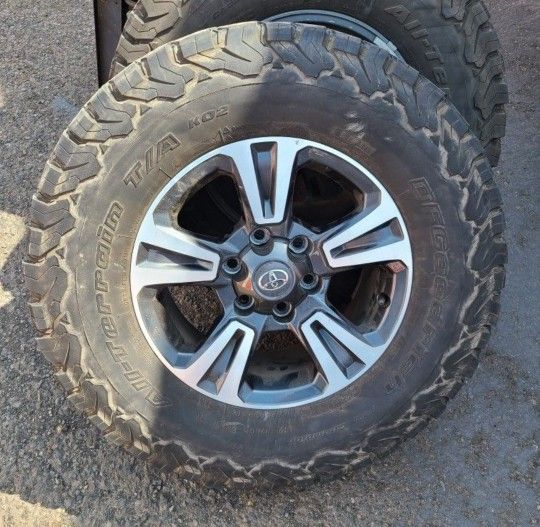 Toyota Tacoma Tires And Wheels