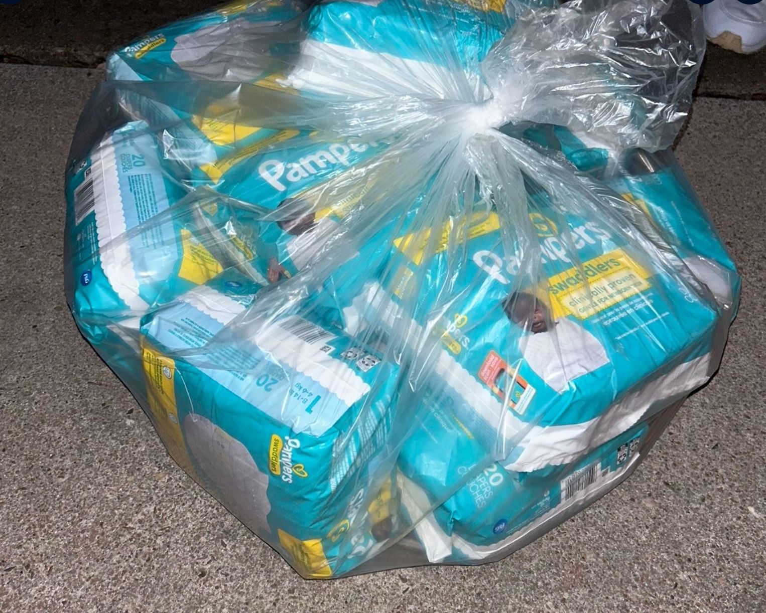 Pampers Diapers And Pampers Wipes