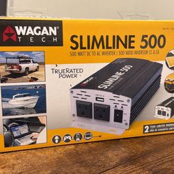 INVERTER SLIMLINE 500 BRAND NEW NEVER USED $50 SERIOUS BUYERS PLEASE