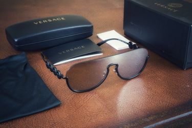 Versace VE2(contact info removed)/5A Shield Sunglasses