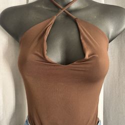 Brown Bodysuit 