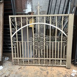 Gate Or Fence 56 Inches Wide 48 Inches Tall. Used Good Condition 