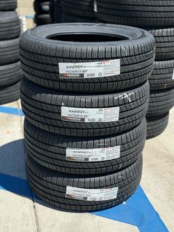 195/60/15 HANKOOK (4) NEW TIRES INSTALLATION AND BALANCE 50,000 MILES WARRANTY