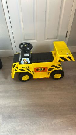 Paw Patrol Rubble Ride on Dump Truck