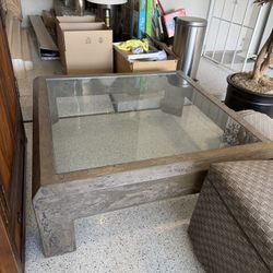 Glass Coffee Table 