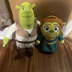 Universal Studios DreamWorks Shrek Princess Fiona 8" Plush 2021 With Shrek