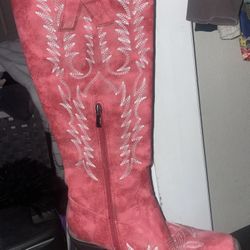 Pink Boots