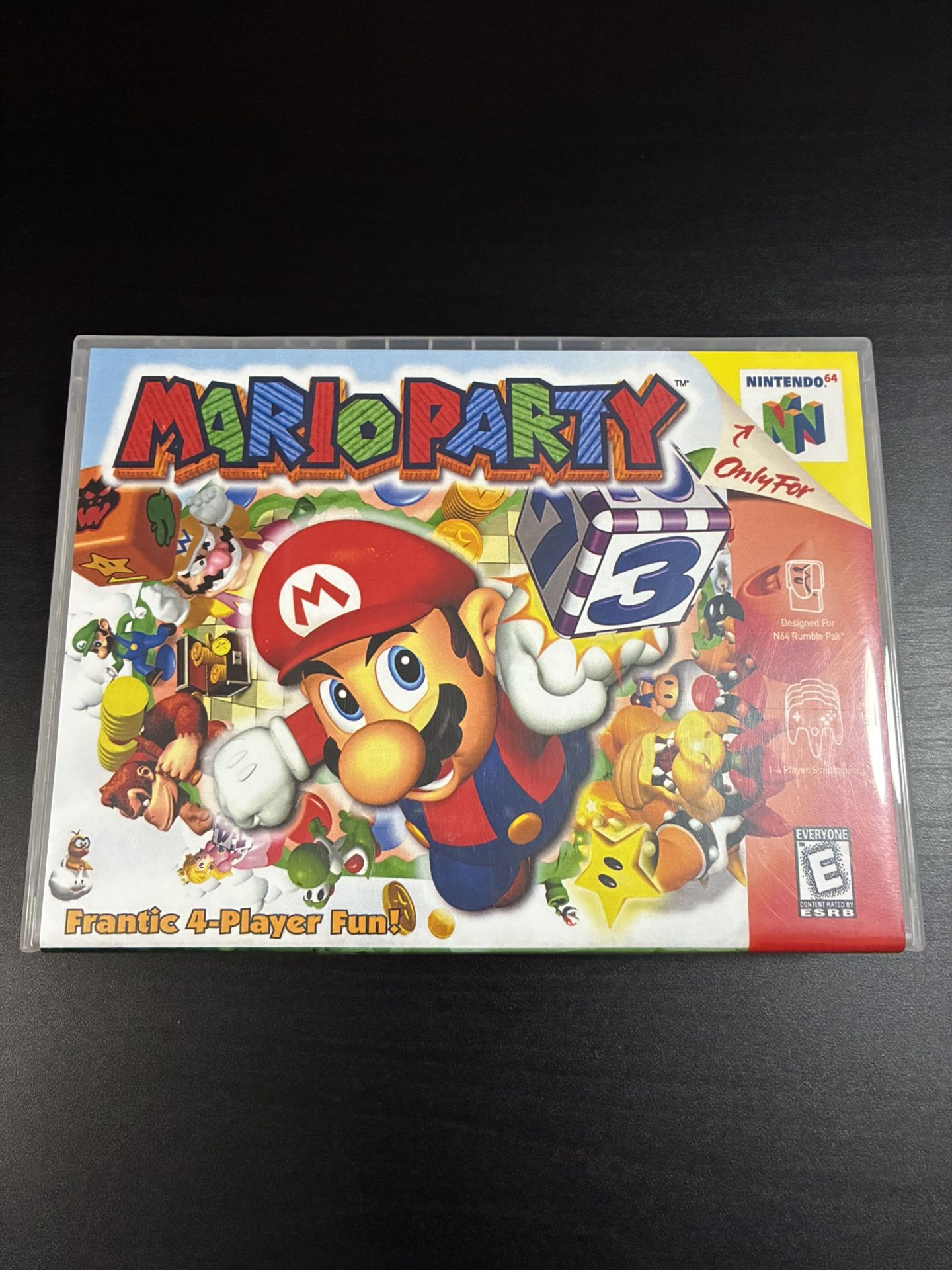 Mario Party for Nintendo 64 w/ Custom Case (1999)