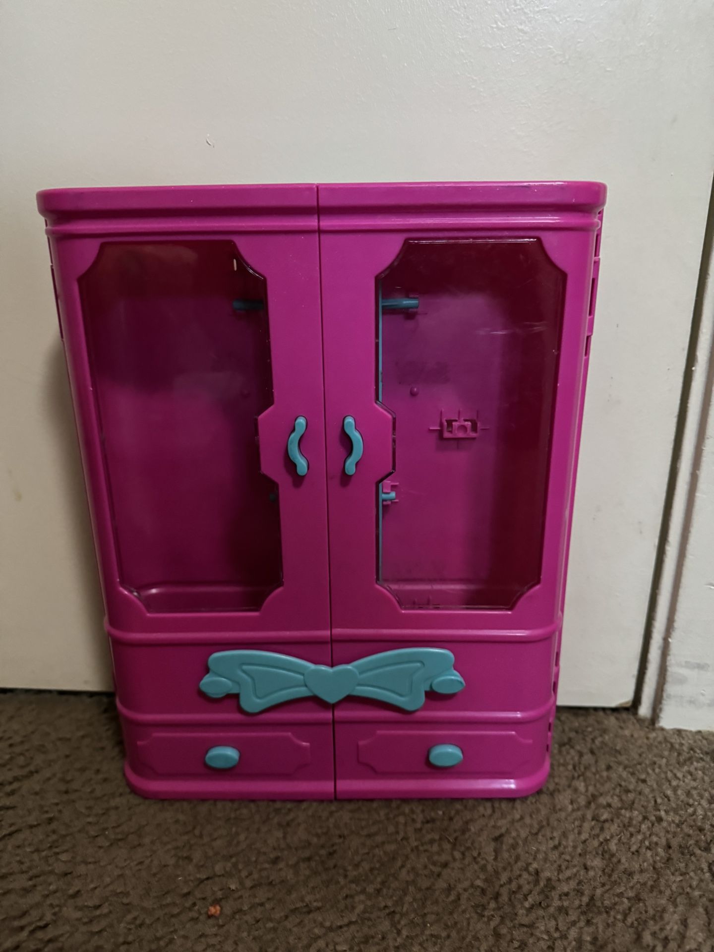 Pink Toy Wardrobe