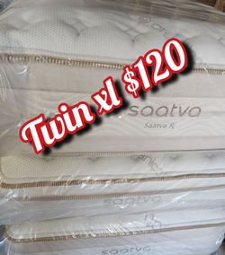 New twin xl pillow Top