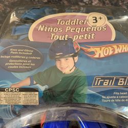 Hot Wheels Helmet And Pads New