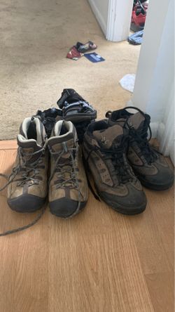 Hiking boots!