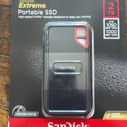 Sandisk Extreme Portable SSD 2tb