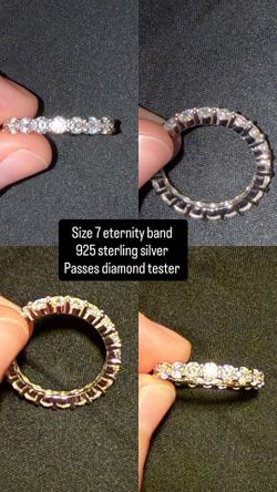 Size 7 Eternity Band 