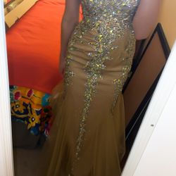 La Femme Vintage Ballgown