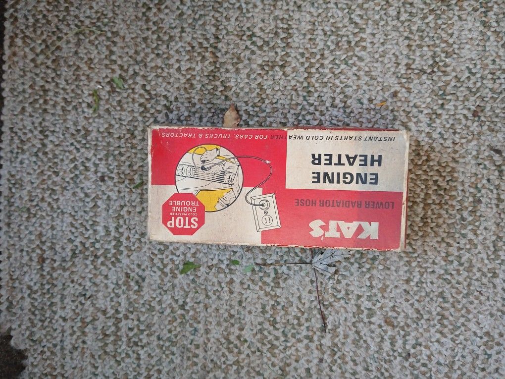 Vintage Engine Heater