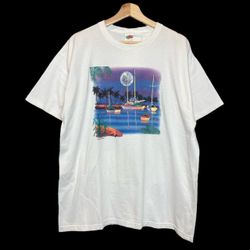 VINTAGE BOAT TEE SIZE X-LARGE
