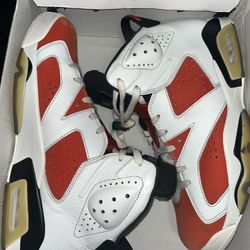 Carmine 6's Size 11 Gatorade 6's Size 12 