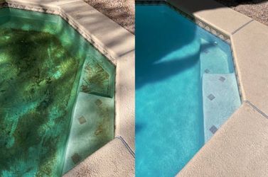 Pool acid wash