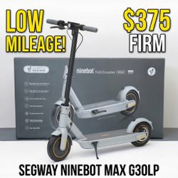 Segway Ninebot Max G30LP Electric Scooter - Like New (Only 51 Miles!)  Lake Nona Area