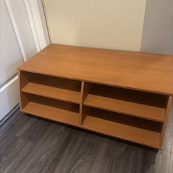 TV Stand  On The 5 Wheels 