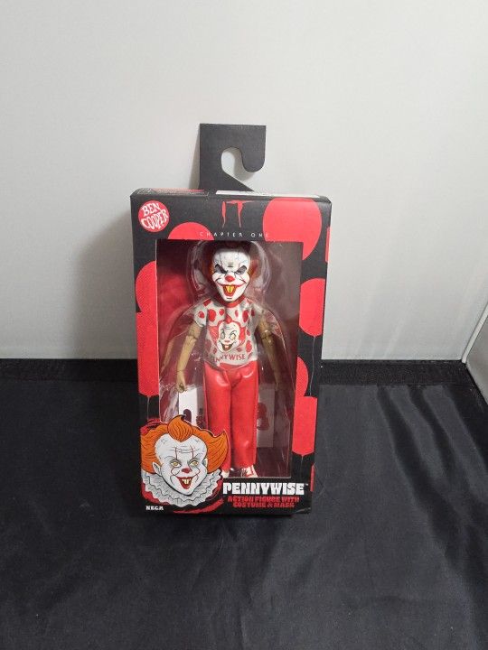 NEW NECA Ben Cooper Pennywise It Chapter 1 Figure 5.5” Figure NIB (F2)