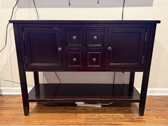 Tv console storage unit