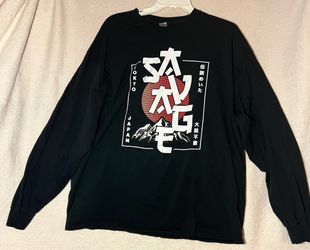 Tokyo Japan Graphic Long Sleeved T Shirt 2XL Men