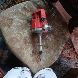 Chevy Late Inline 6 Cylinder Six HEI Distributor 230 250 292 Red 65K Coil