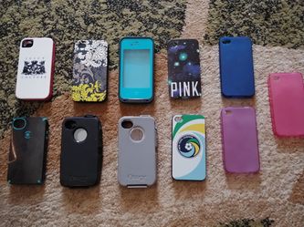 IPhone 4 cases assorted