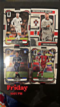 Panini Prizm FIFA World Cup 2026 Trading Cards Lot of 4