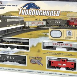 Thoroughbred “H E-Z Track Train Set Item #00691
