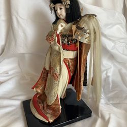 Japanese geisha doll