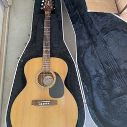 Takamine G230 Acoustic Guitar and Hard Case