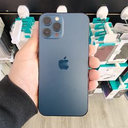 Apple iPhone 12 Pro Max 128GB in Pacific Blue (Factory Unlocked/Desbloquiado)