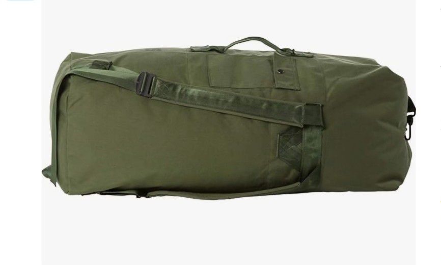 US Military Duffle Bag/Sea Bag, OD Green Nylon Cordura VGC