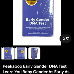 NEW Peekaboo Early Gender DNA Test - ONLY $5! 🎀