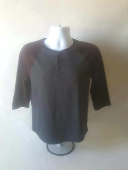Tony Hawk men's long sleeve button front shirt size S