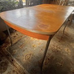 Deco Style Kitchen Table w/Leaf